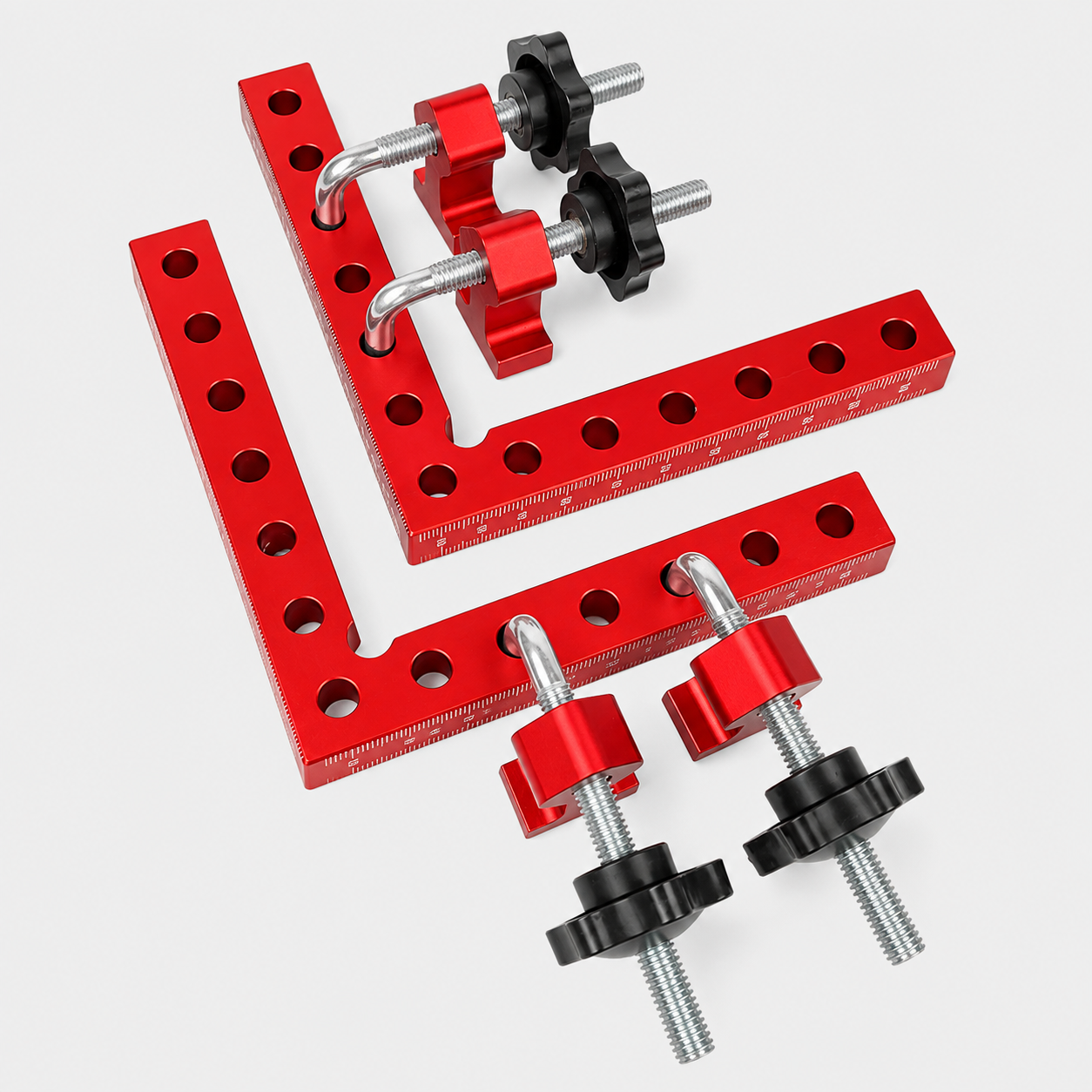 90° Corner Clamps Woodworking Set