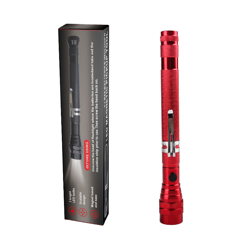 ππ₯ Hot Sale | Telescoping Magnetic Pickup Tool with LED Flashlight