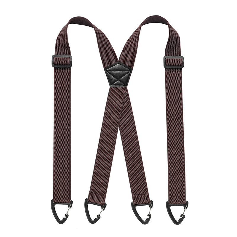 ⏰Men's X-Back Suspenders with Hook Clips