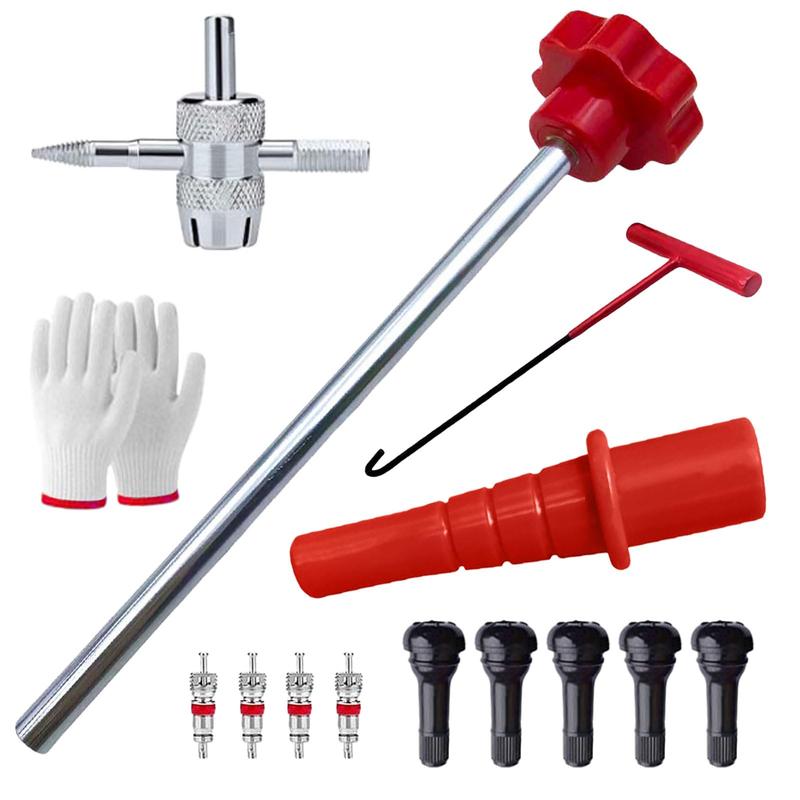 ⏰Quick Change Car Tire Valve Tool Kit