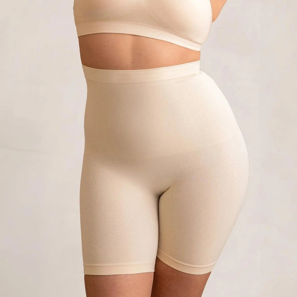 ✨ High-Waisted Seamless Shapewear Shorts