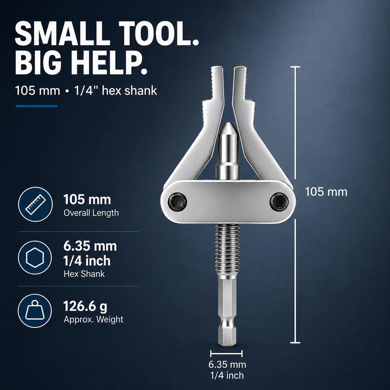 No More Stuck Pipe Threads โ 3-in-1 Extractor Tool for 1/2", 3/4" & 1" Broken Pipes