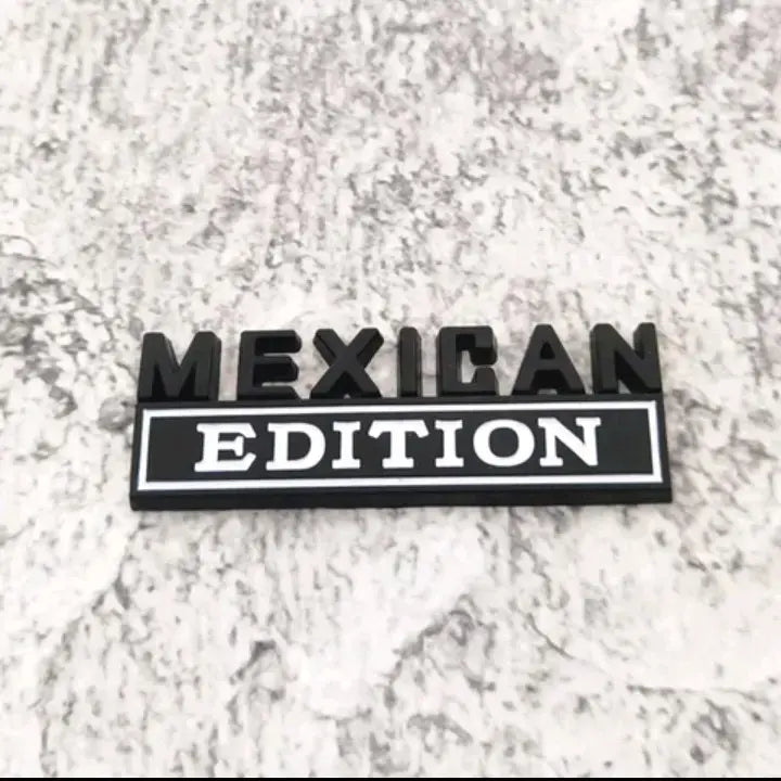 Mexican Heritage Metal Truck Emblem
