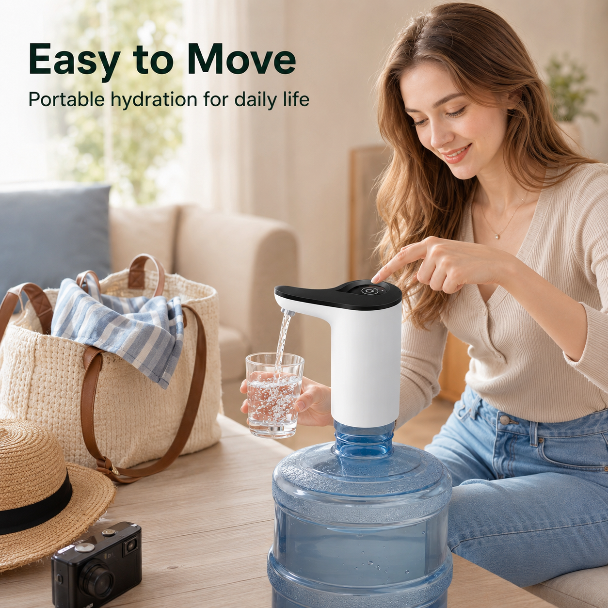 π₯ Smart Water Bottle Dispenser Pump π§ One-Touch Water Dispensing & Save Up to 50% Today! π