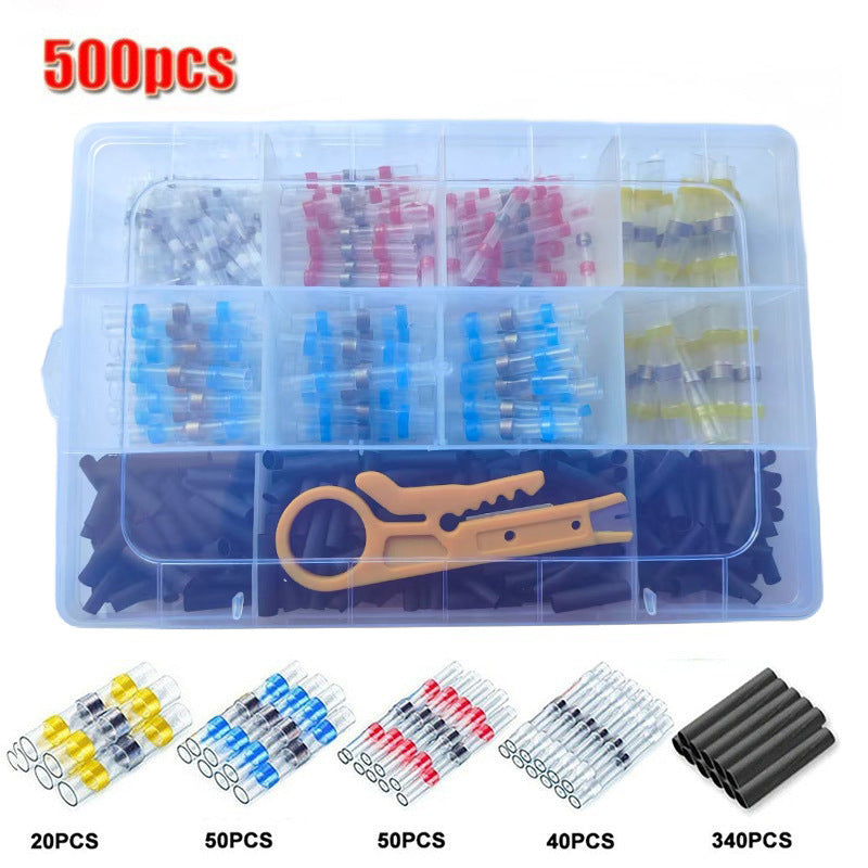 ⚡Solder-Seal Heat-Shrink Butt Terminals – Waterproof, Self-Solder, Bulk Pack