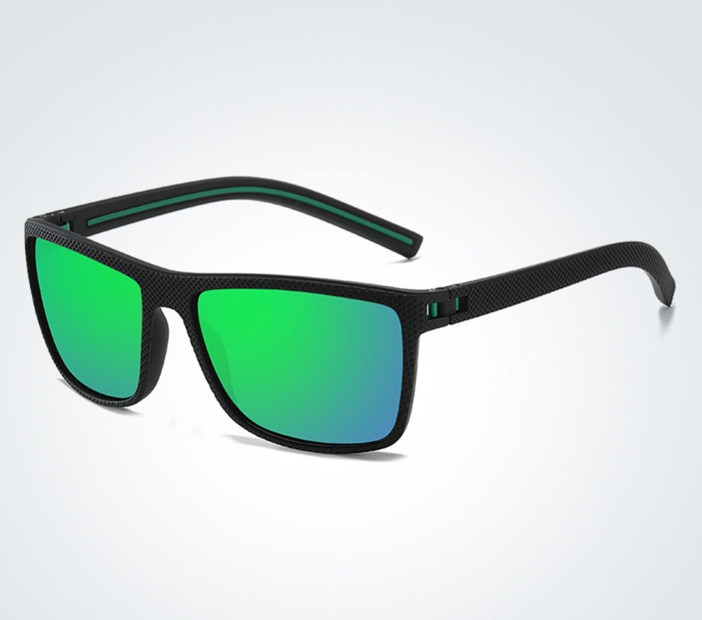 ๐ Retro Square Shades โ HD Polarized TAC Lens, UV Protection, Lightweight Unisex for Driving & Travel