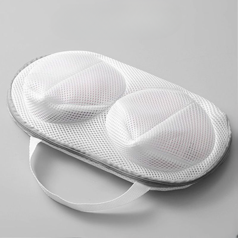 🛁 BUY 1 GET 1 FREE 🎁-Mesh Bra Laundry Bag – 3D Guard, Anti-Deform, Handle + Zipper for Machine Wash