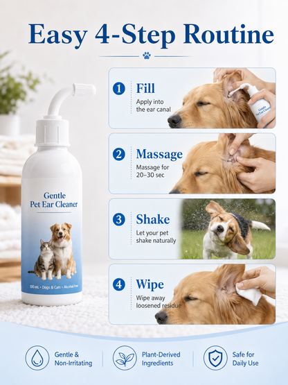 🐶Gentle Pet Ear Cleaner