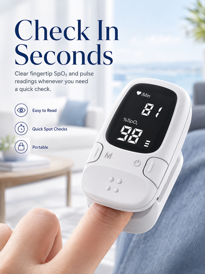 ❤️Health Trend｜Fingertip Pulse Oximeter