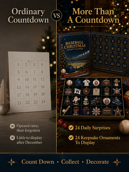 ⚾Baseball Christmas Advent Calendar