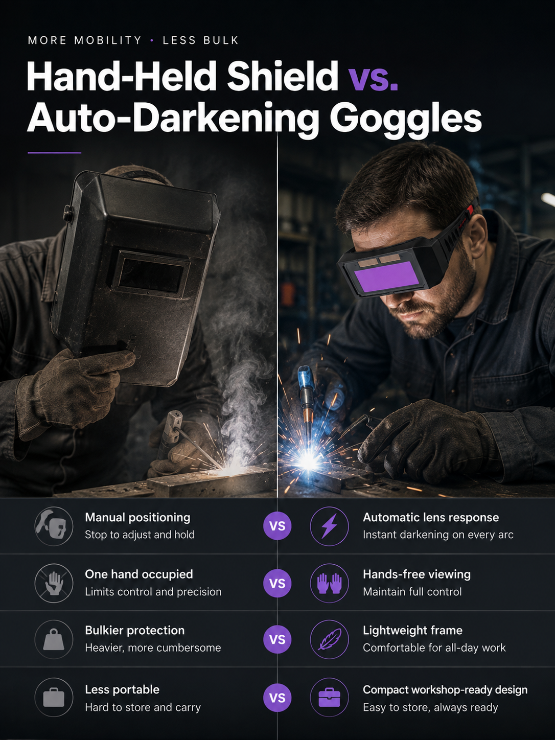 🛡️ Industrial Safety Welding Glasses – Anti-Glare, Impact-Resistant Protective Eyewear for Welders