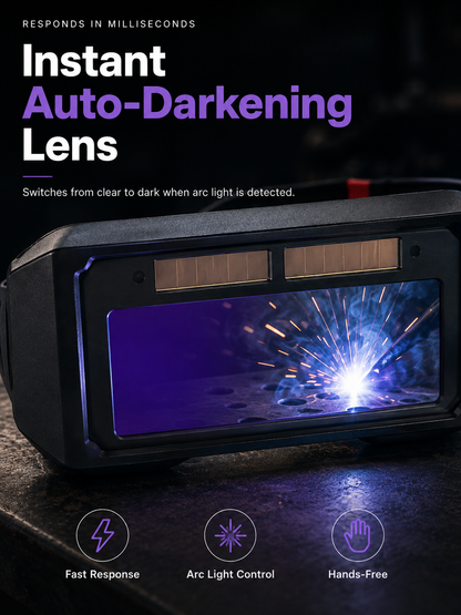 🛡️ Industrial Safety Welding Glasses – Anti-Glare, Impact-Resistant Protective Eyewear for Welders
