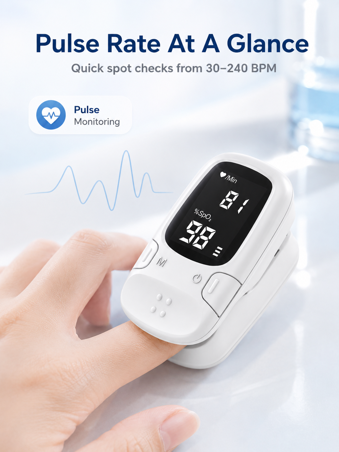 ❤️Health Trend｜Fingertip Pulse Oximeter