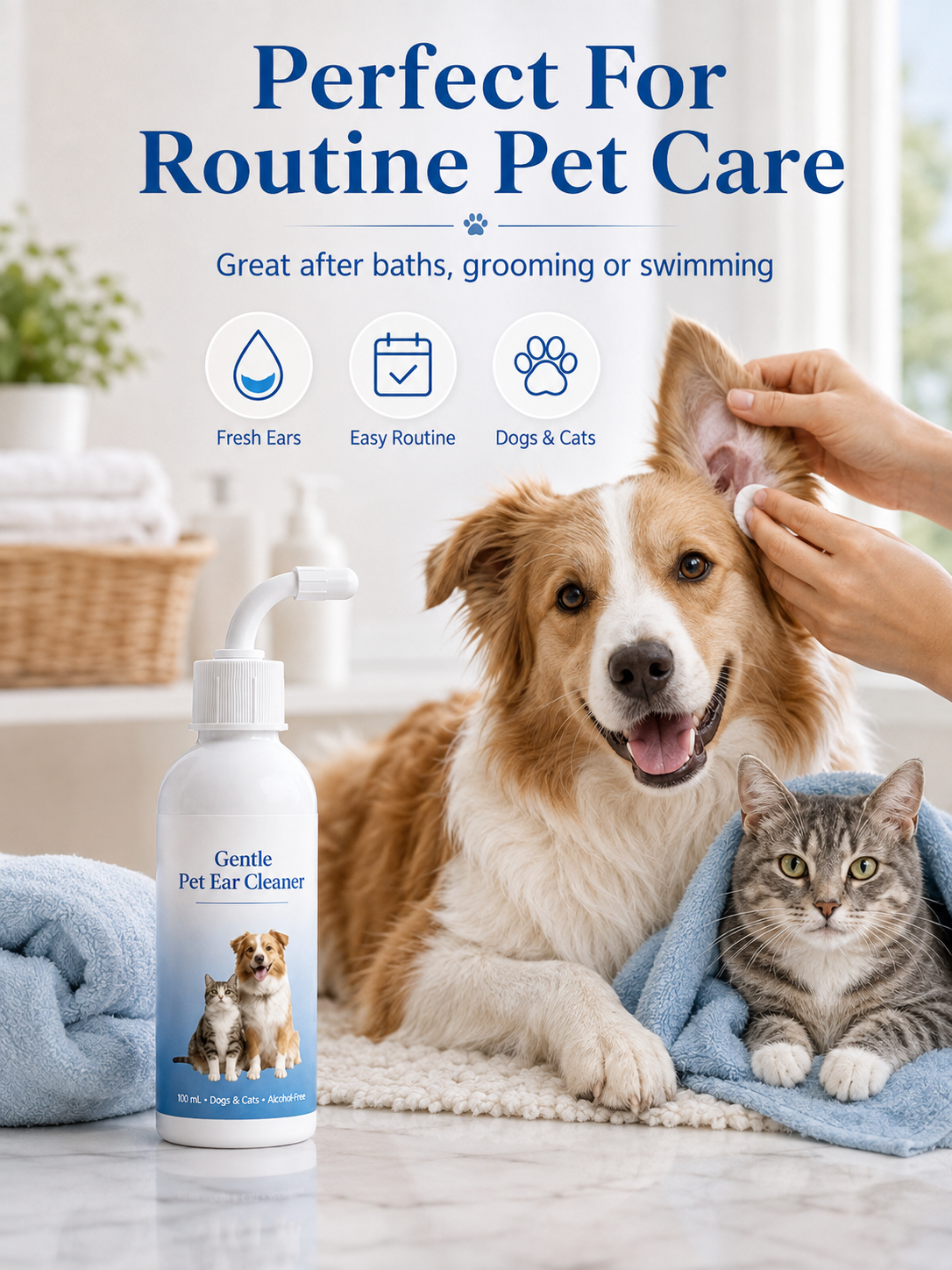 🐶Gentle Pet Ear Cleaner