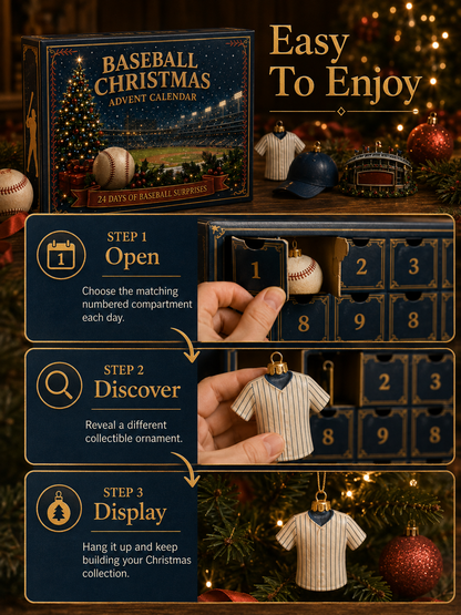 ⚾Baseball Christmas Advent Calendar