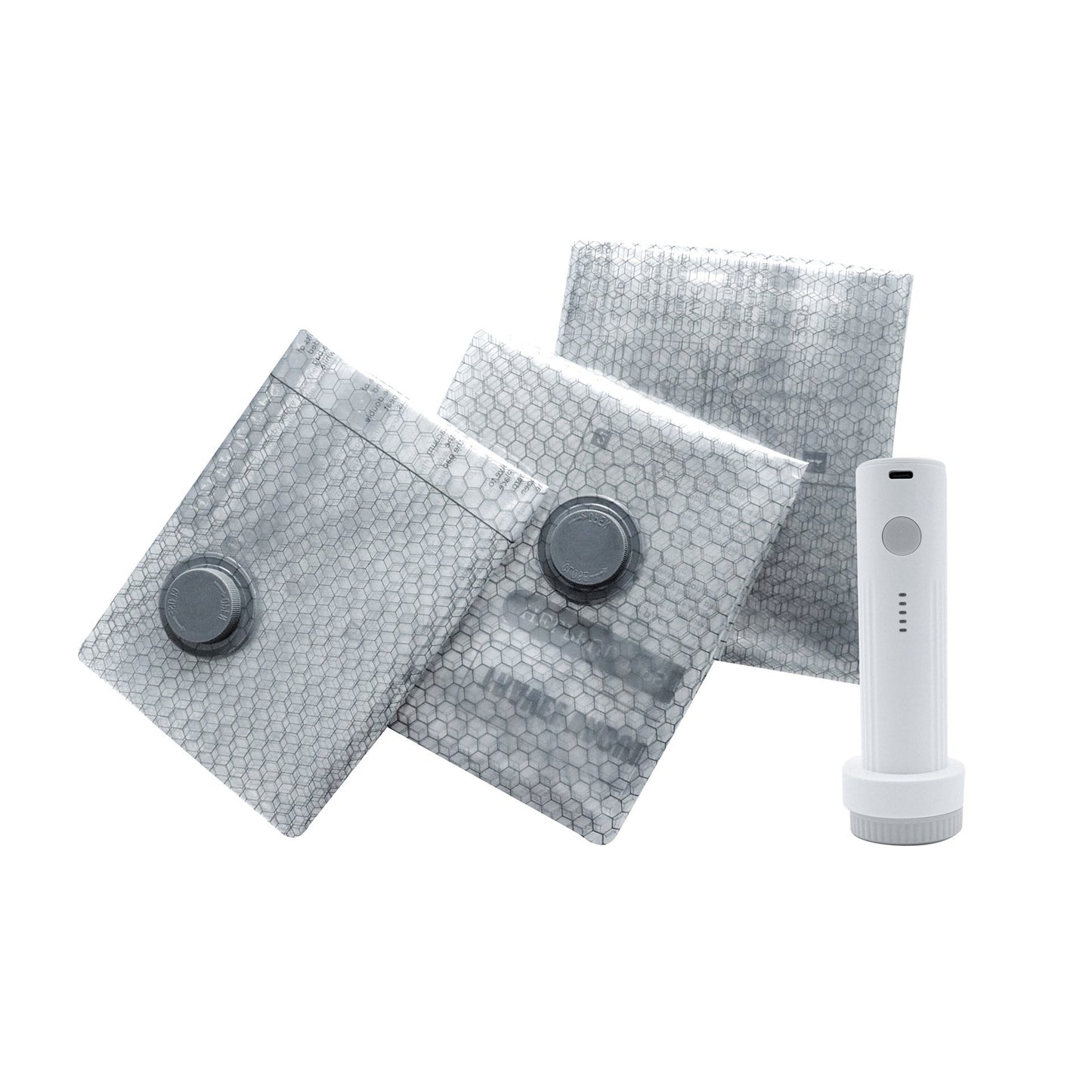 Cordless Travel Vacuum Bag Set