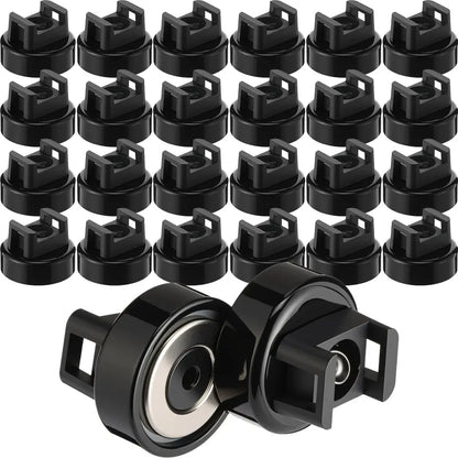 🔧Magnetic Zip Tie Mounts – Tool-Free Cable Organizers for Metal Surfaces