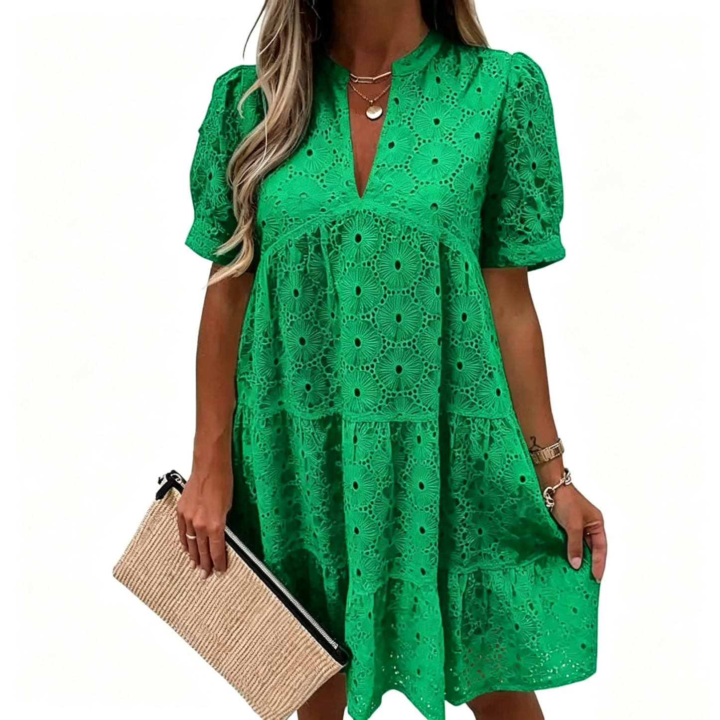 ☀️The Breezy Lace Dress That Solves "The Summer Struggle"
