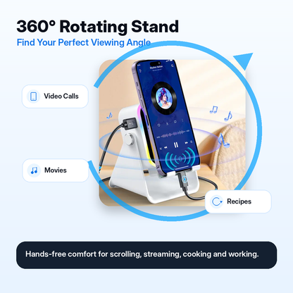 🔥Wireless Induction Audio Speaker Stand