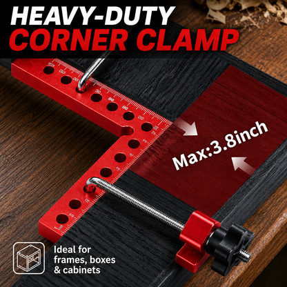 90° Corner Clamps Woodworking Set