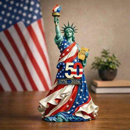 ⚡️Flash Sale｜Handmade USA 250th Anniversary Statue of Liberty Figurine