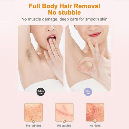 🎁🌸 2-in-1 Electric Lady Shaver – Smooth, Gentle & Cordless Comfort ✨