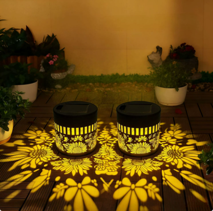 🌞 49% OFF🎁Solar Mandala Light – Stunning Pattern Projection, 2-in-1 Floor & Wall Design & IP65 Waterproof Auto On/Off 🌿