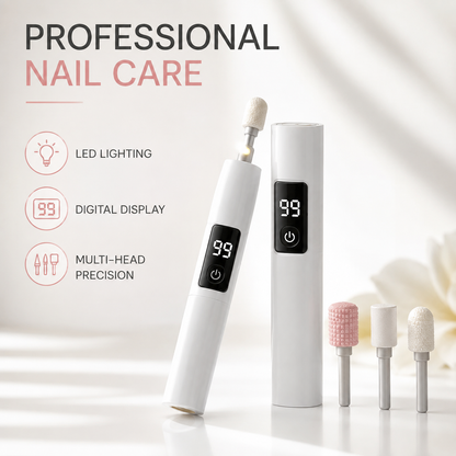 Professional Electric Nail Drill – Salon-Quality Results at Home, Zero Salon Prices