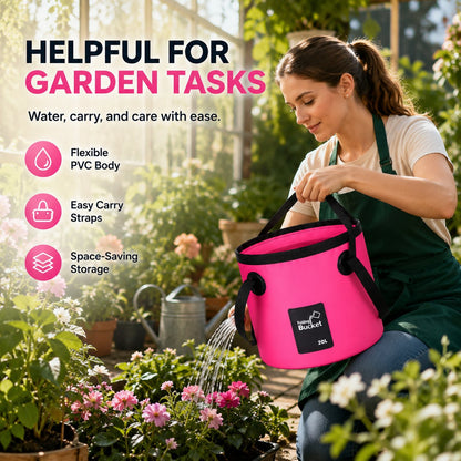 Portable Folding Water Storage Bucket🚰Your Go‐Anywhere Water Companion