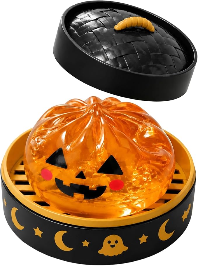 🎃 Halloween Steamed Bun Squishy Mystery Box Toy