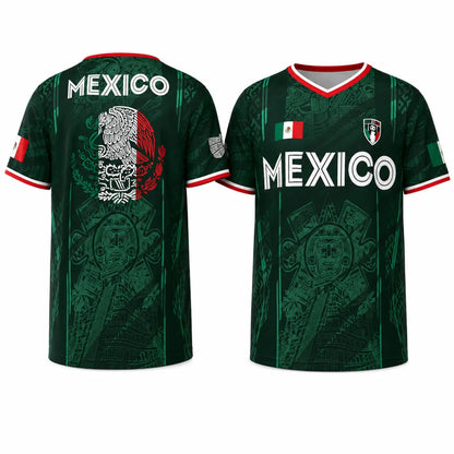 2026 Mexico Soccer Jersey – Retro Chichén Itzá Pyramid Football Shirt 🇲🇽⚽