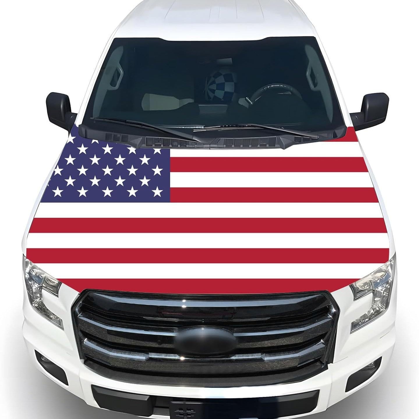 🔥Sale: 49% OFF-American Flag Car Hood Cover Universal Size