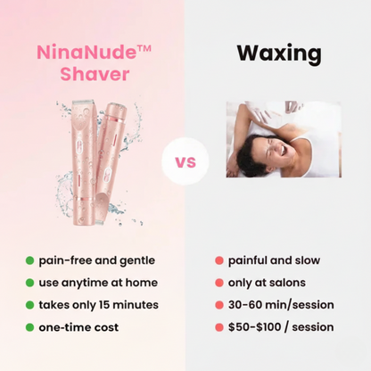 🔥 Best Seller | 2-in-1 Women's Electric Shaver