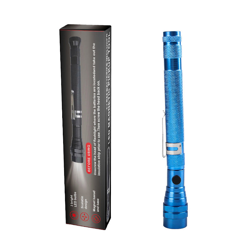 🎁🔥 Hot Sale | Telescoping Magnetic Pickup Tool with LED Flashlight