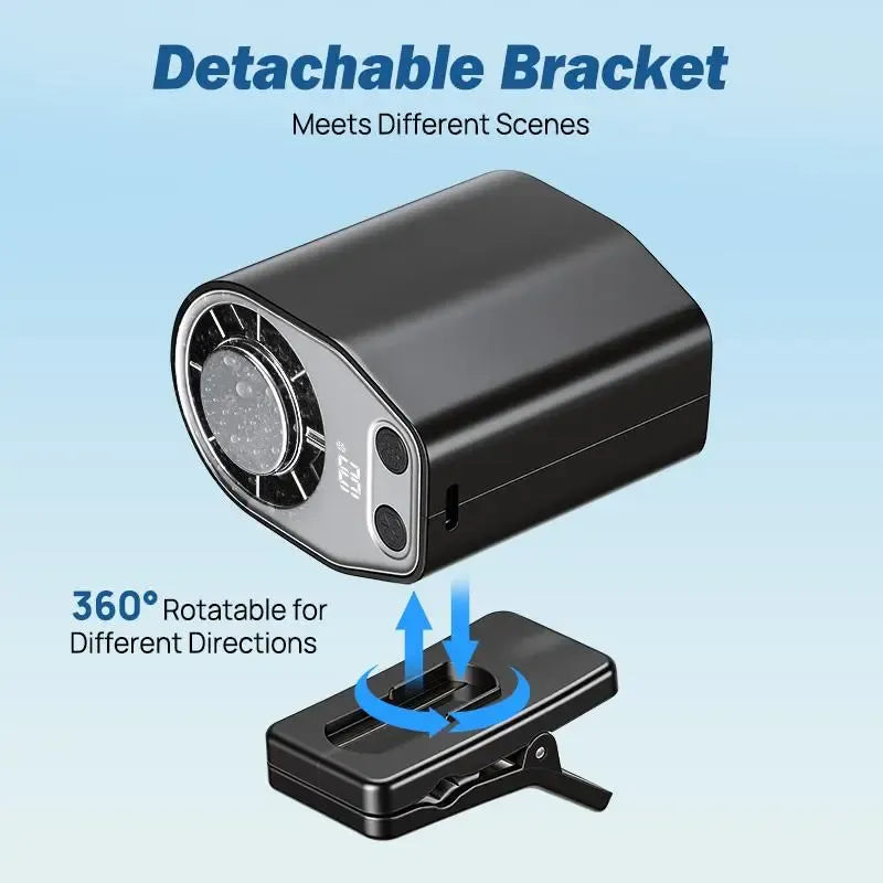 👑Mega Deal｜800+ Sold Daily🎁Semiconductor Cooling Clip-On Fan