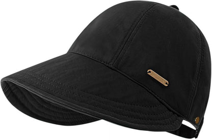 ✨SUN PROTECTION, BUT MAKE IT CHIC - Women's Wide Brim Sun Visor Hat