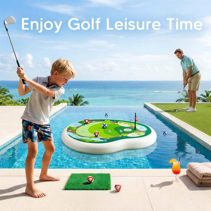 🎯 Splash Into Golf Fun | Floating Golf Pool Game Set