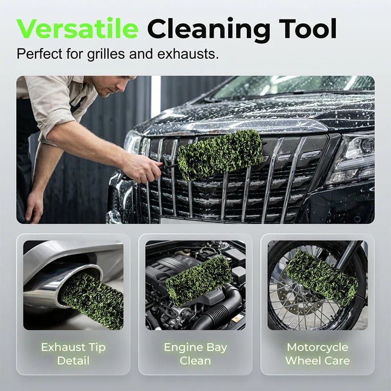 🚗Deep-Reach Wheel Barrel Brush