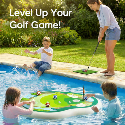 🎯 Splash Into Golf Fun | Floating Golf Pool Game Set