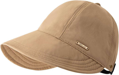 ✨SUN PROTECTION, BUT MAKE IT CHIC - Women's Wide Brim Sun Visor Hat