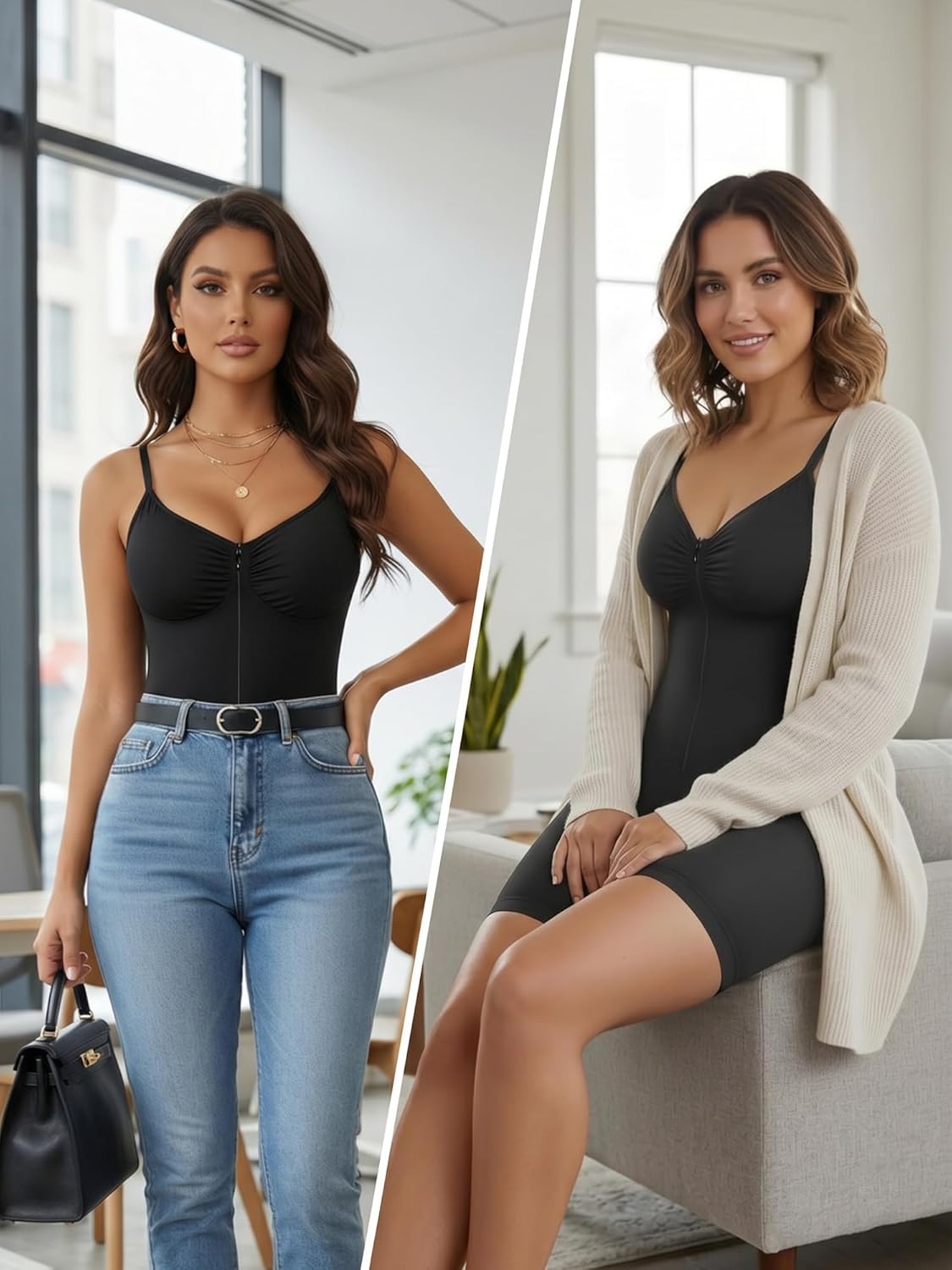 Shapewear for Women Tummy Control Bodysuits