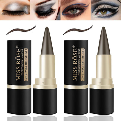 ✨ Hot Sale | 2-Pcs Waterproof Black Gel Eyeliner Set