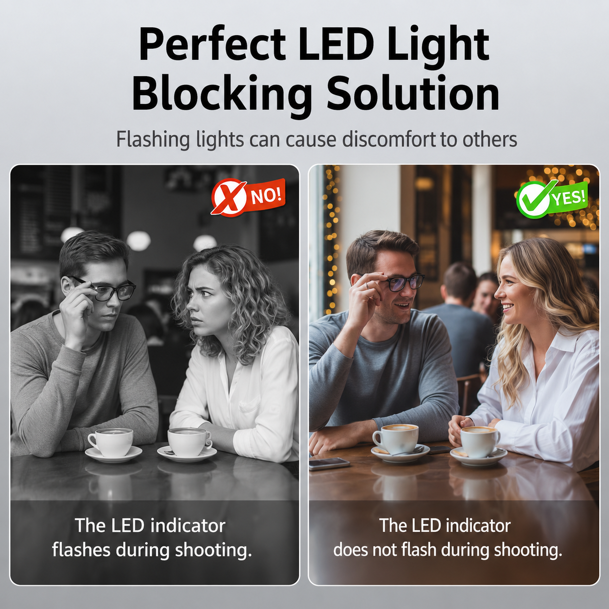LED Light Blocking Stickers - Laser-Cut, Low-Tack Restickable Covers (12 Pieces)
