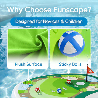 🎯 Splash Into Golf Fun | Floating Golf Pool Game Set