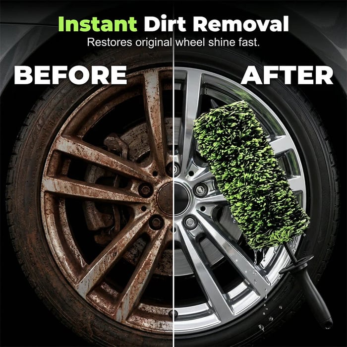 🚗Deep-Reach Wheel Barrel Brush