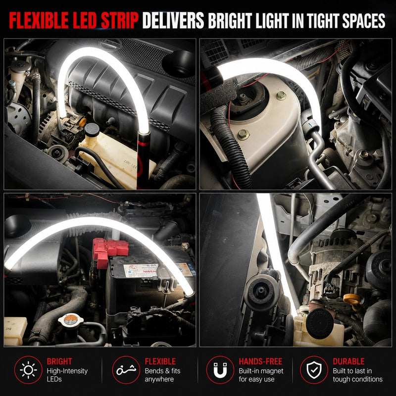 Bendable LED Flashlight Stick