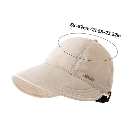 ✨SUN PROTECTION, BUT MAKE IT CHIC - Women's Wide Brim Sun Visor Hat