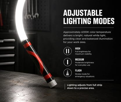 Bendable LED Flashlight Stick