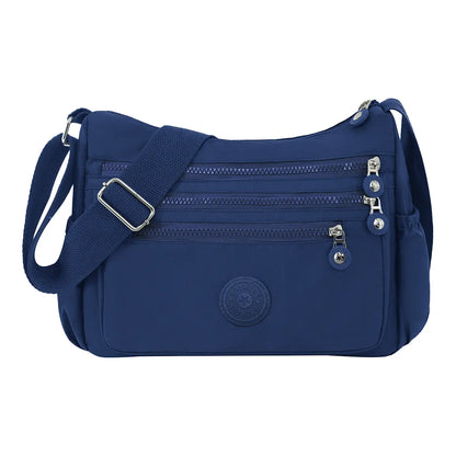 👜 Women's Anti-Theft Nylon Crossbody Bag With Multi-Pocket Shoulder Wallet Design