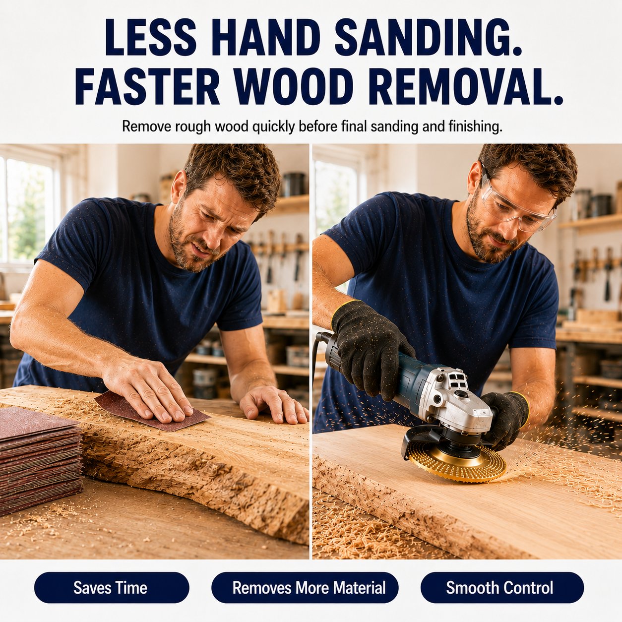 Wood Carving Disc Set